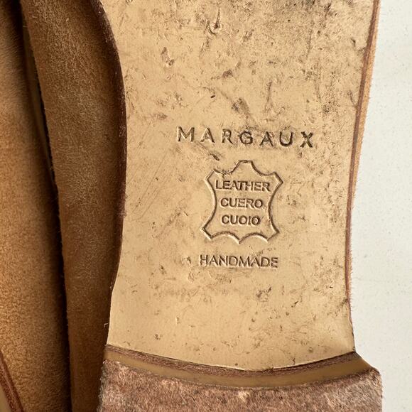 Margaux Classic Camel Suede Loafers - Picture 10 of 10